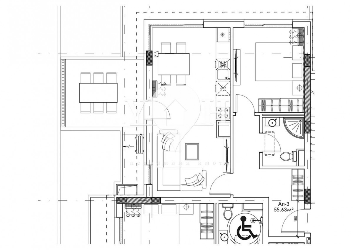 Продава 2-стаен София 77874