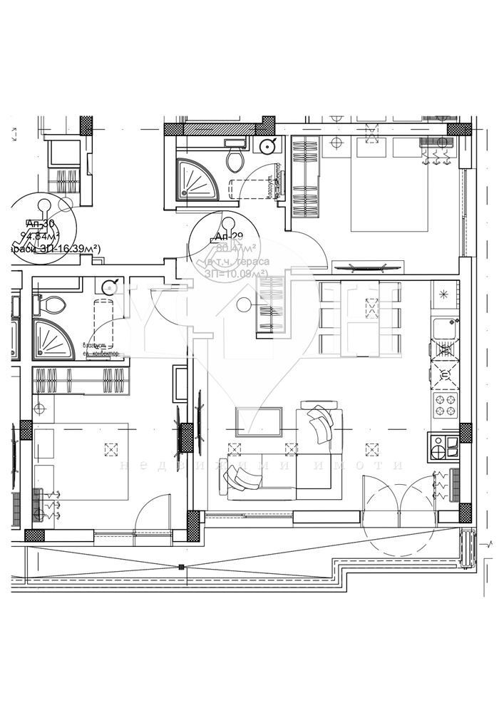 Продава 3-стаен София 77875