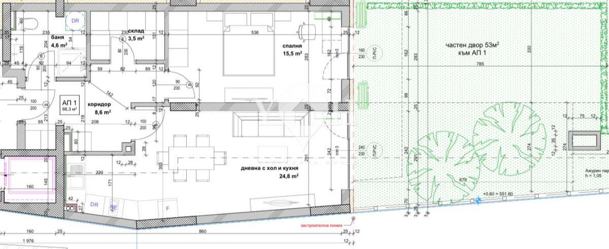 Продава 2-стаен София 77987