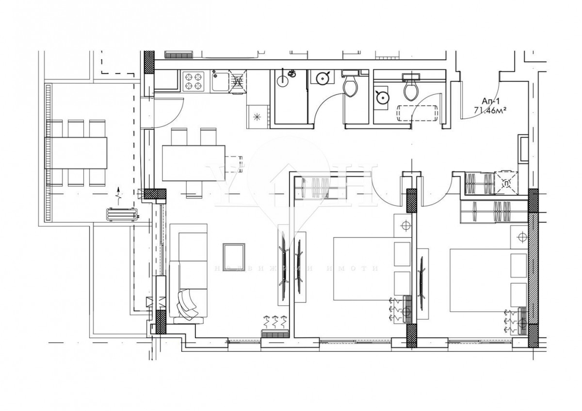 Продава 3-стаен София 77872