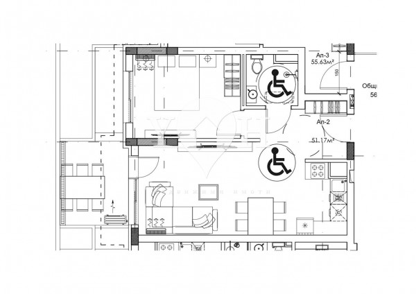 Продава 2-стаен София 77873