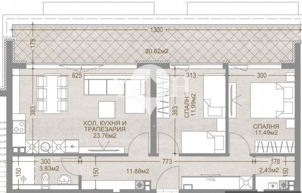 Продава 3-стаен София 77898